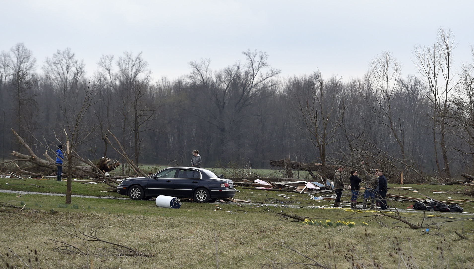 Mulkeytown tornado damage